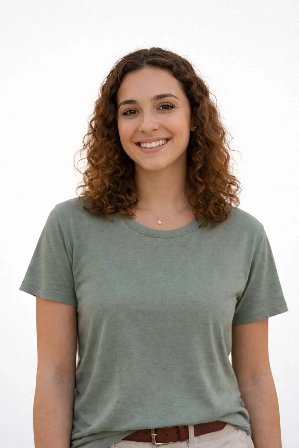 Selfie photo before virtual travel transformation